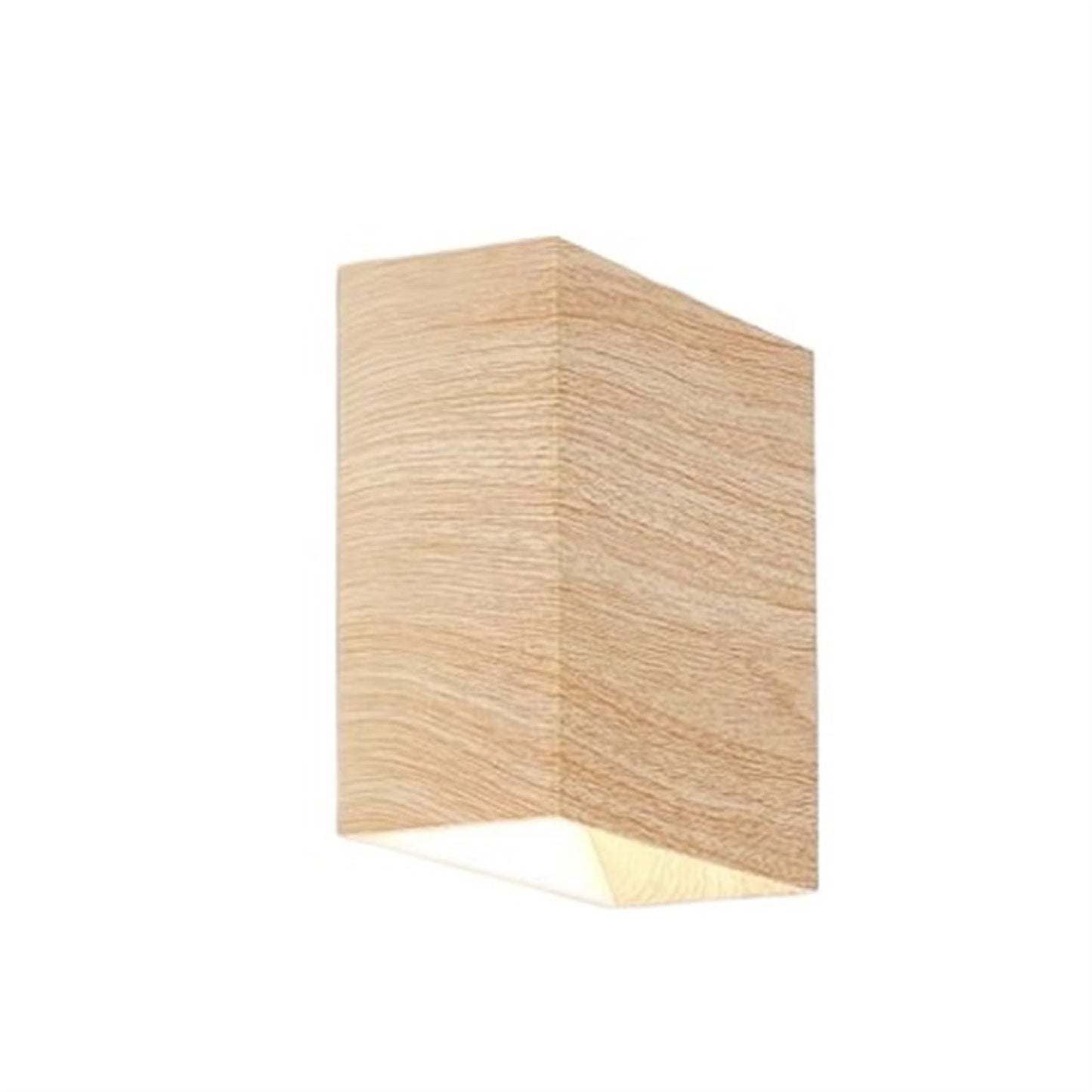 applique murale cube bois