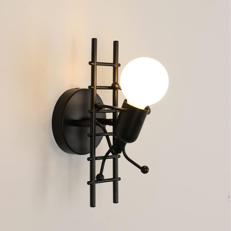applique murale en fer type industrielle