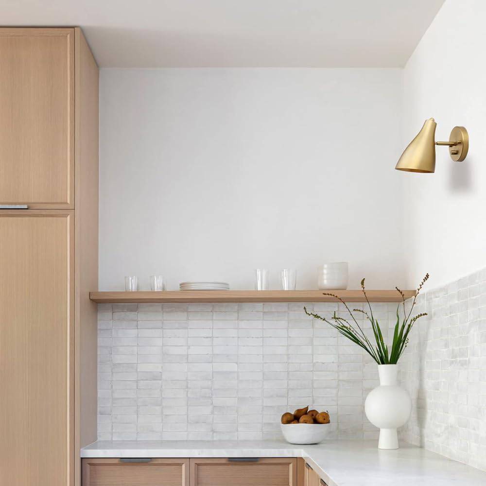 applique murale en laiton