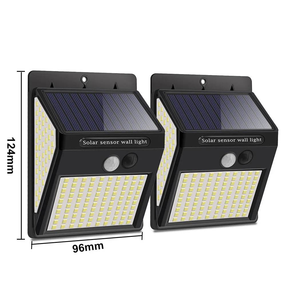 Applique murale exterieure LED solaire