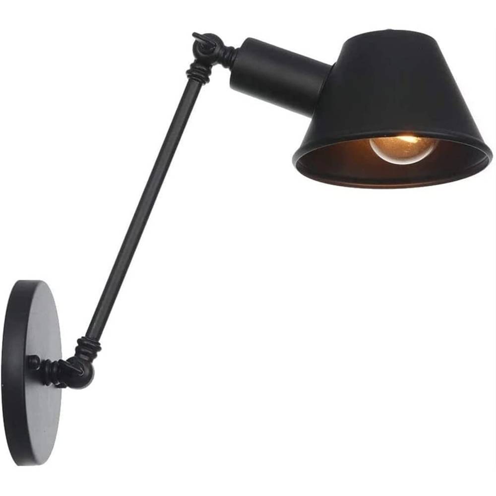 applique murale noire vintage
