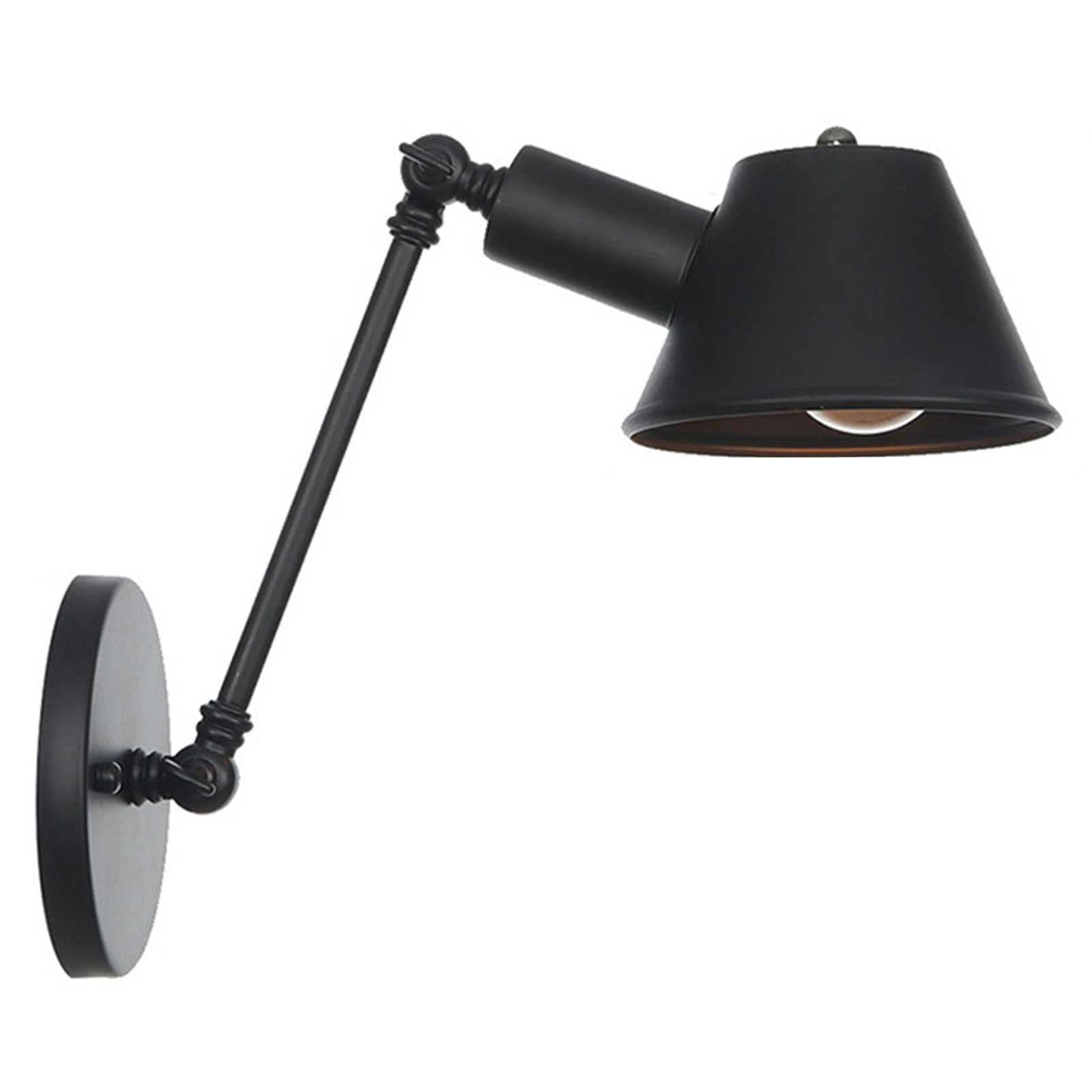 applique murale noire vintage