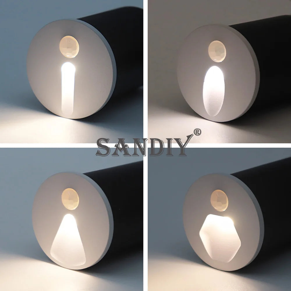 applique a led murale escalier