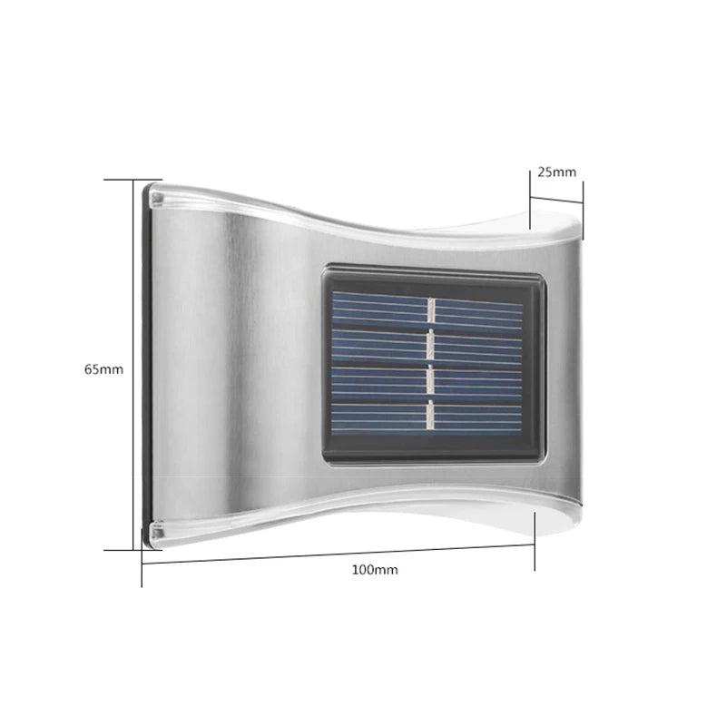 applique murale led solaire
