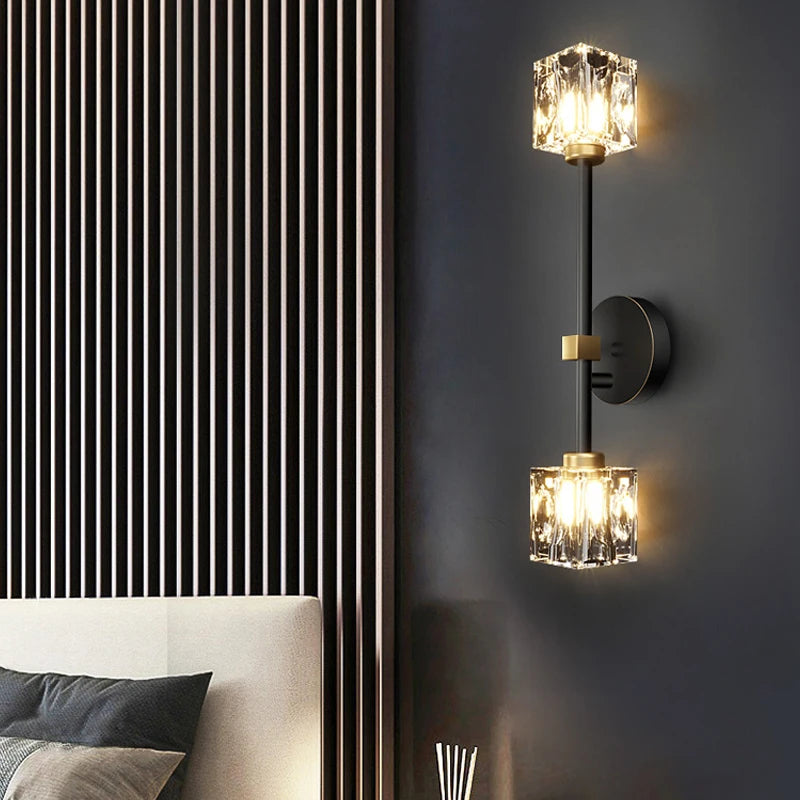 applique murale vintage noire