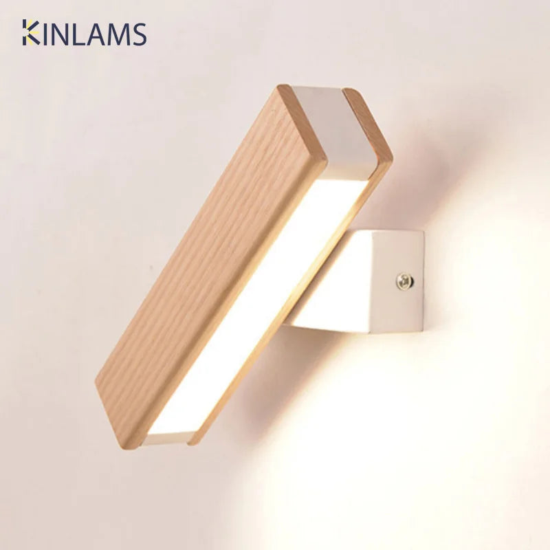 applique murale chambre bois