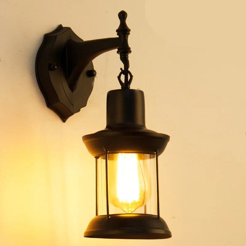 applique mural aspect rouille industrielle