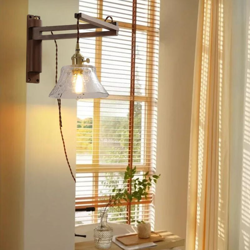 applique murale articulee bois