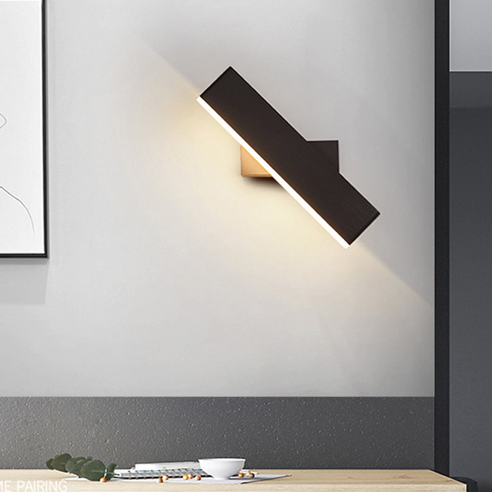 applique murale blanche avec interrupteur