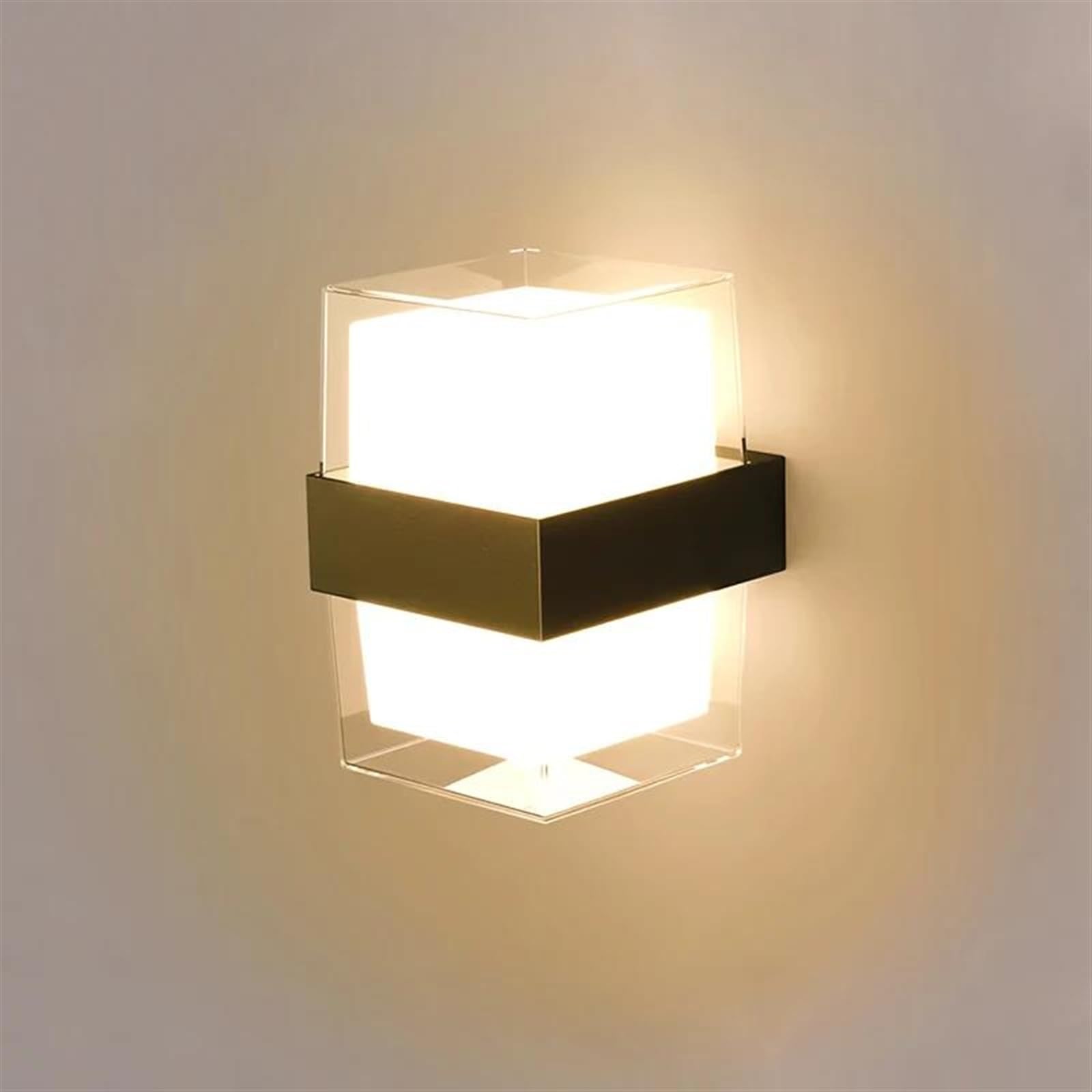 applique murale cube led