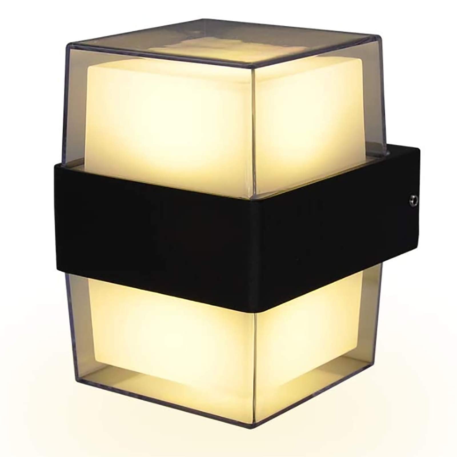 applique murale cube led