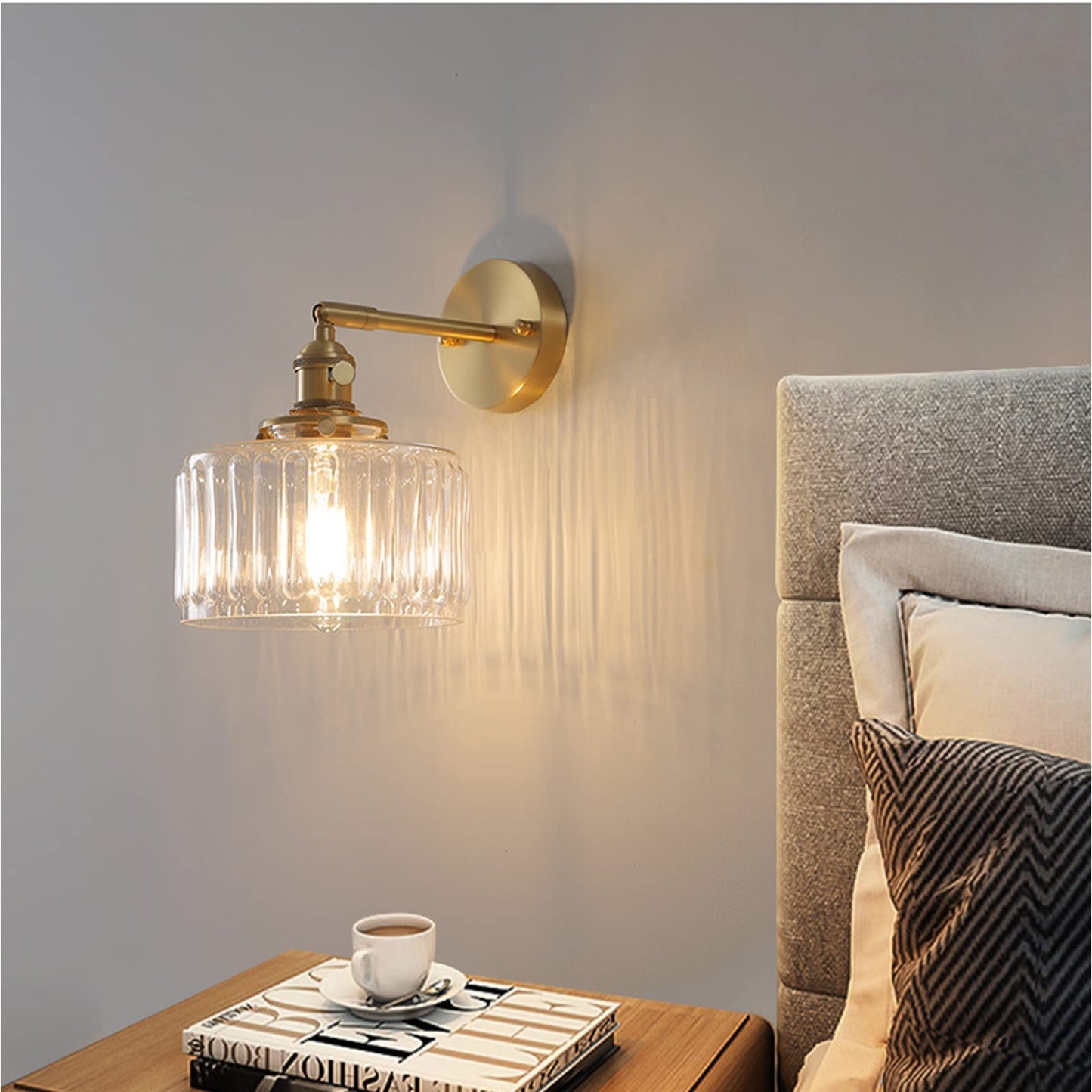 applique murale doree vintage