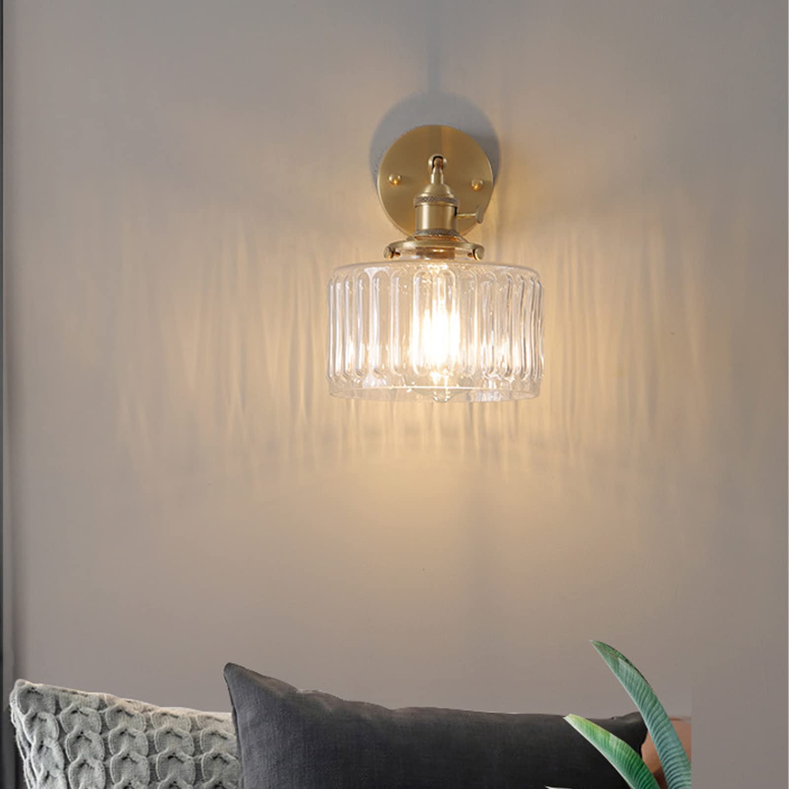 applique murale doree vintage