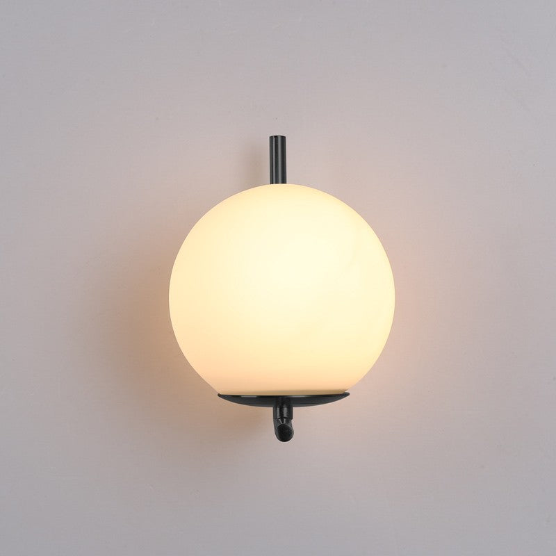 applique murale en fer noir