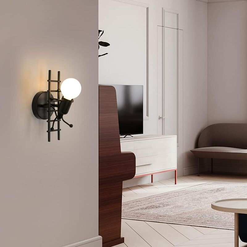 applique murale en fer type industrielle