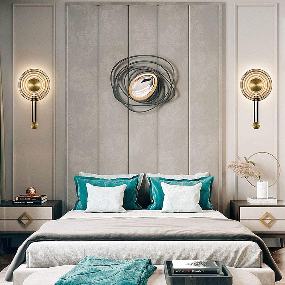 applique murale en pate de verre