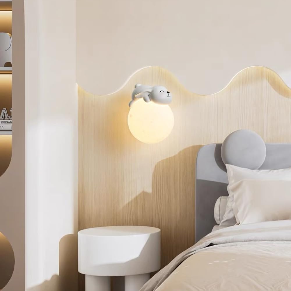 applique murale enfant lune