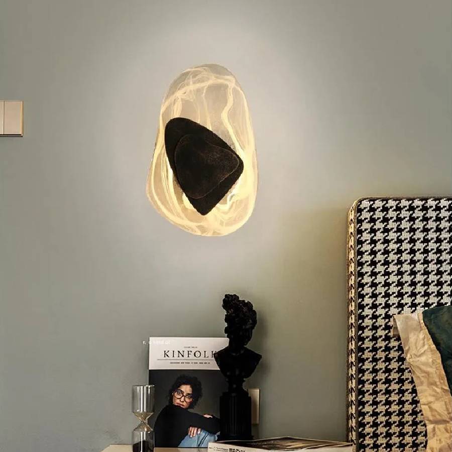 applique murale escalier design blanc