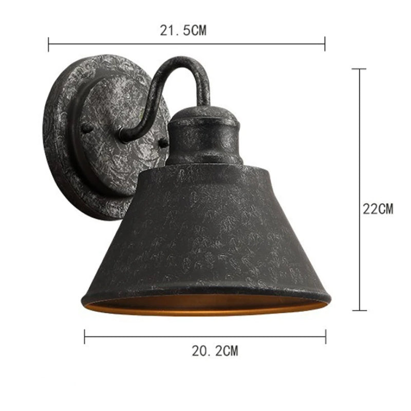 applique murale exterieur style industriel