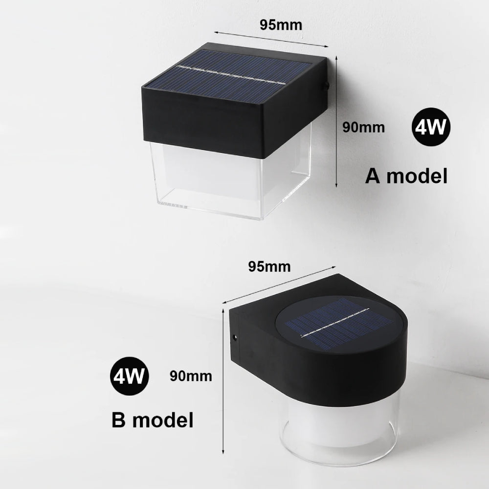 applique murale exterieure solaire