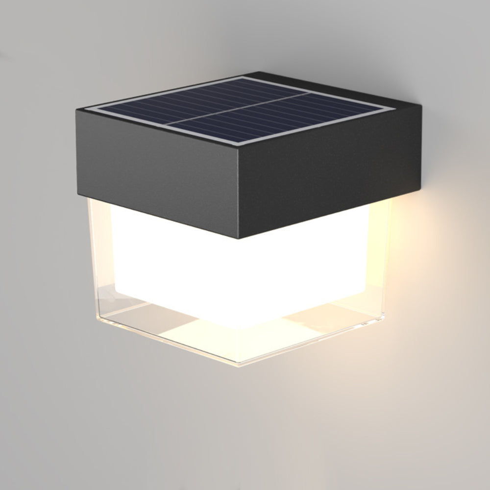 applique murale exterieure solaire