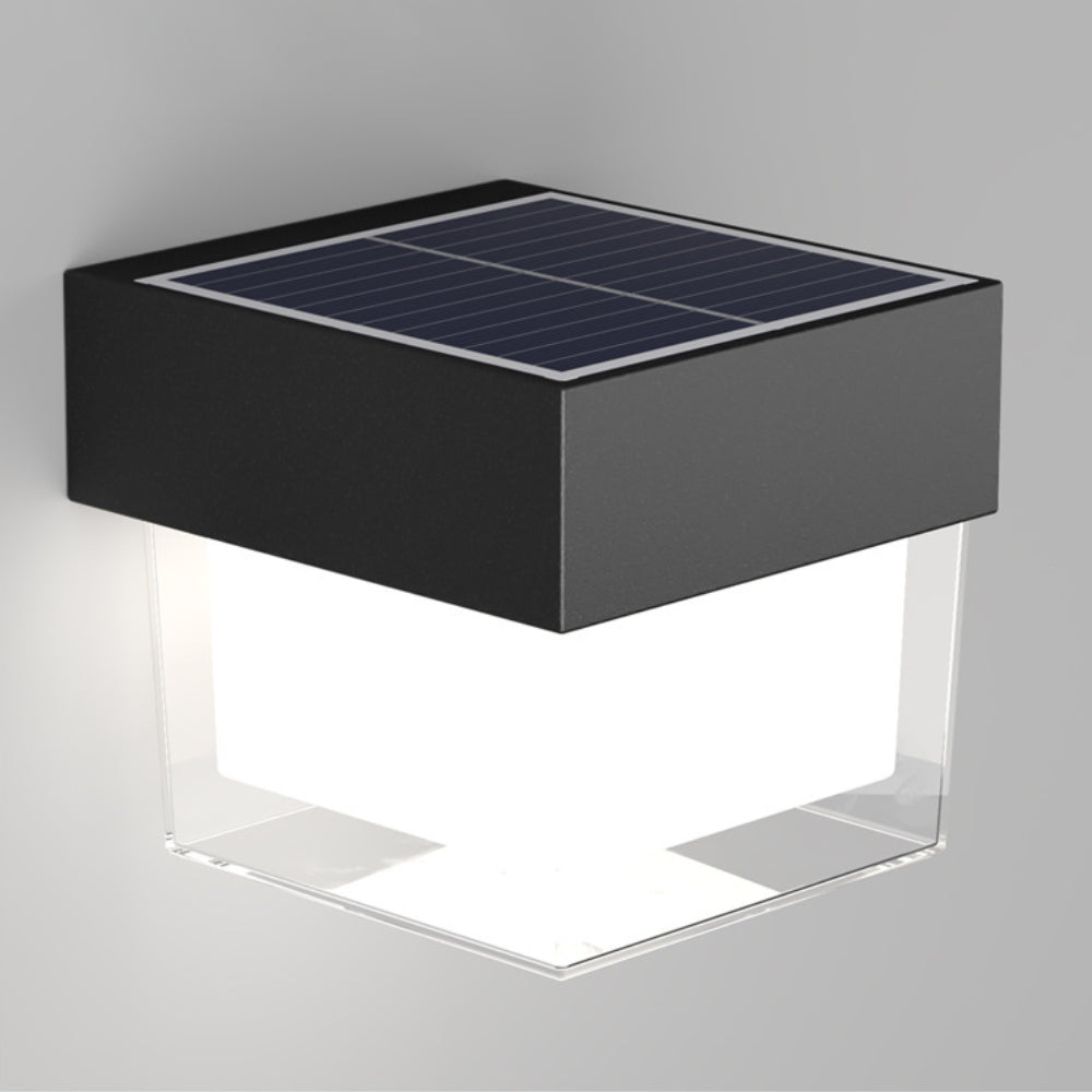 applique murale exterieure solaire