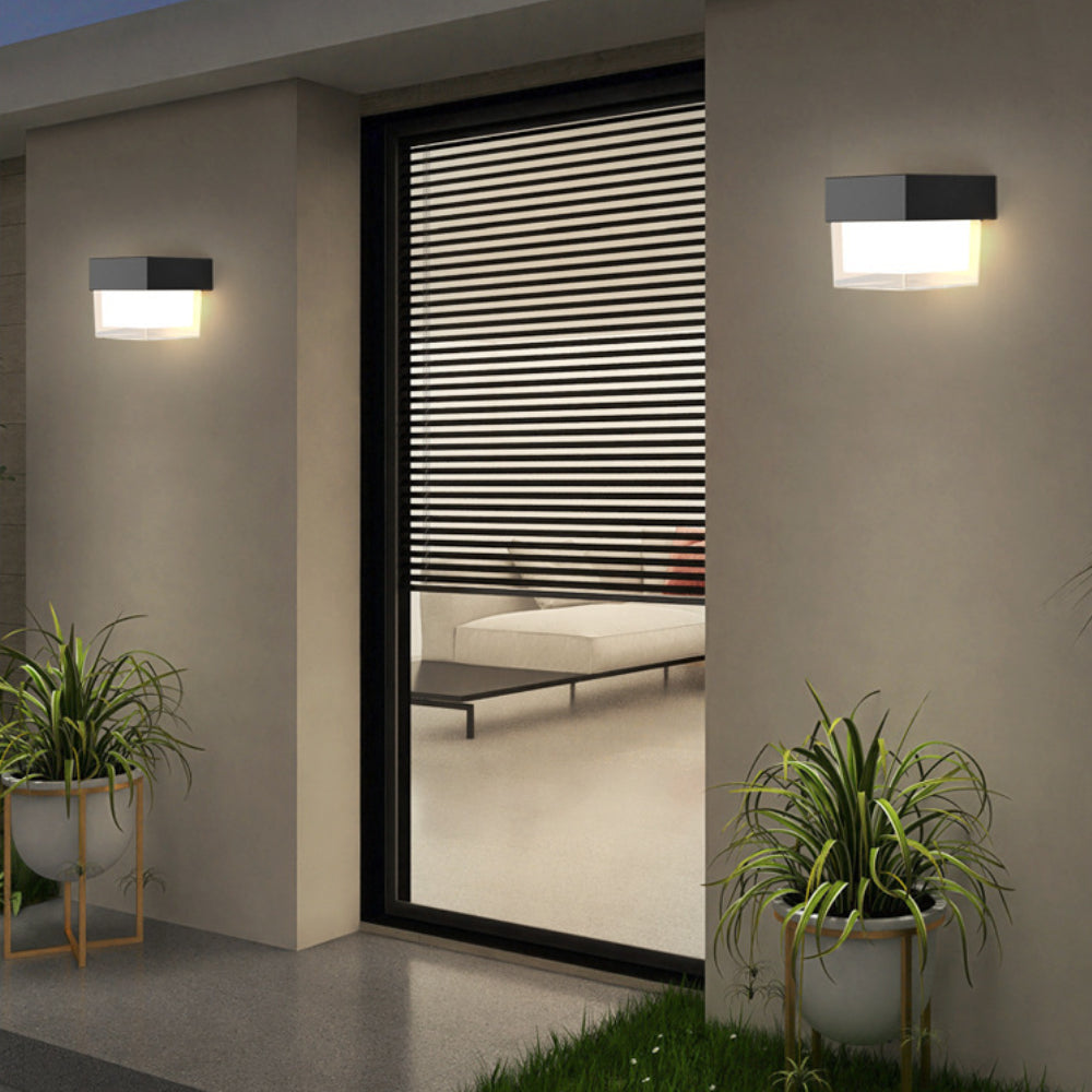 applique murale exterieure solaire