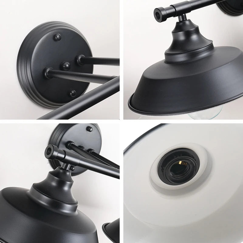 applique murale industrielle salle de bain