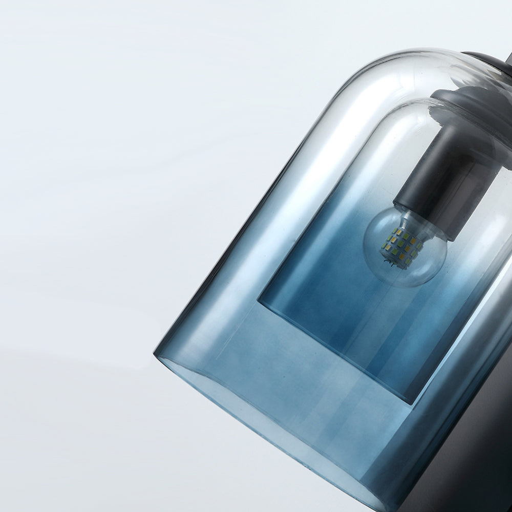 applique murale metal noir