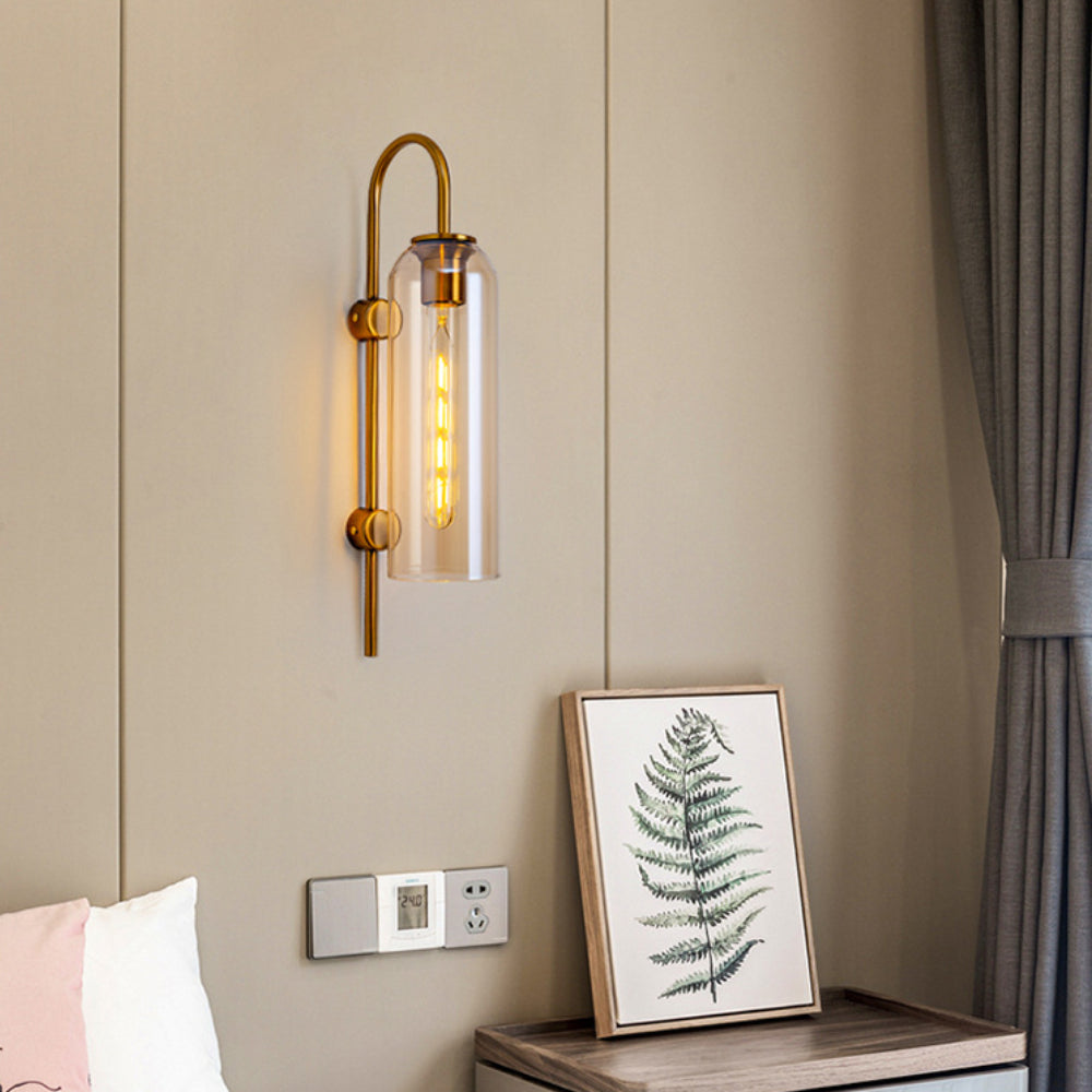 applique murale minimaliste noire