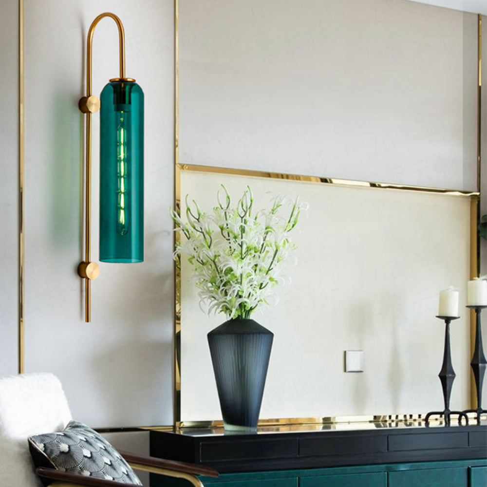 applique murale minimaliste noire