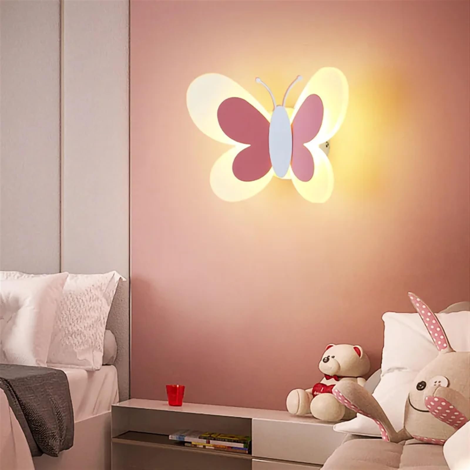 applique murale papillon enfant