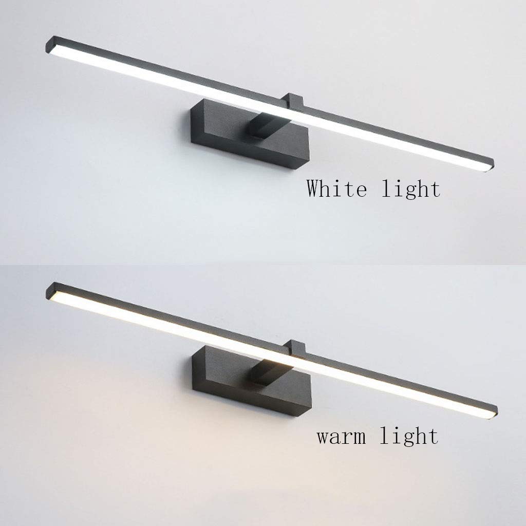 applique murale salle de bain noire