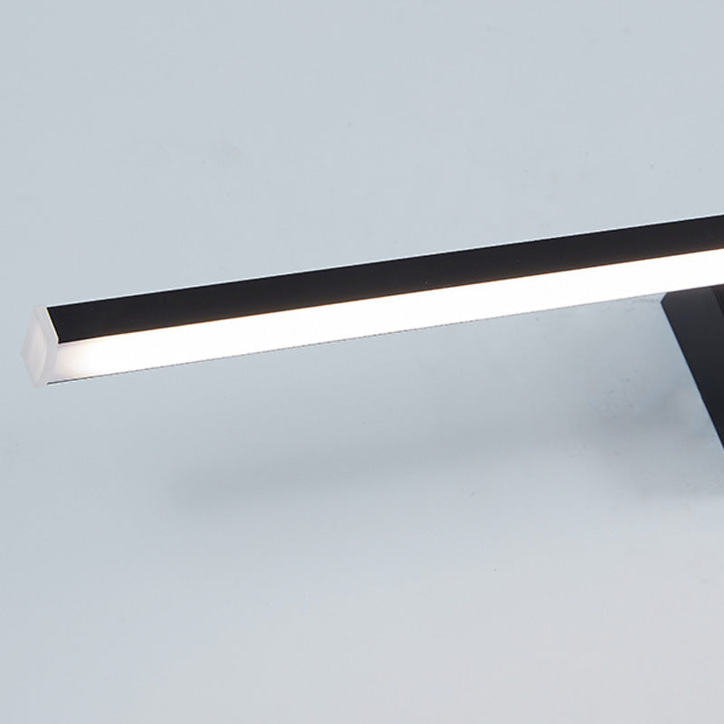 applique murale salle de bain noire