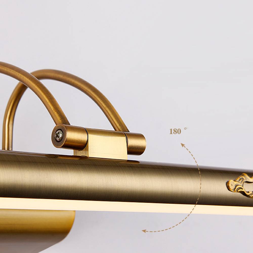 applique murale salle de bain vintage