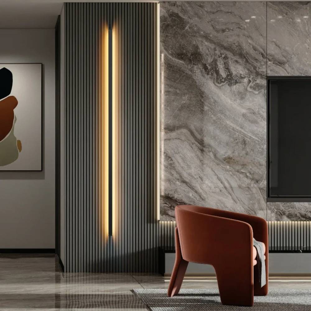 applique murale salon led design