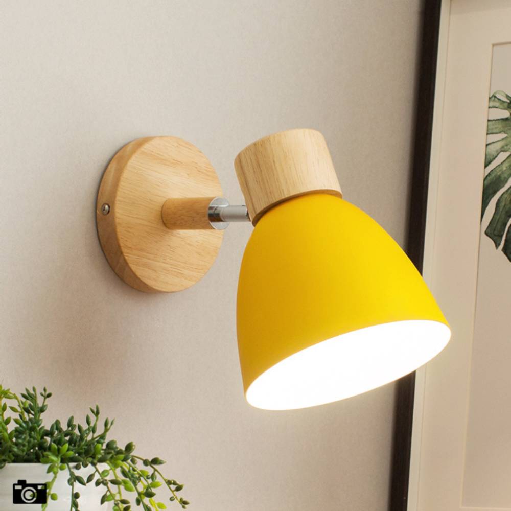 applique murale scandinave bois