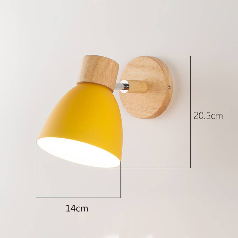 applique murale scandinave bois