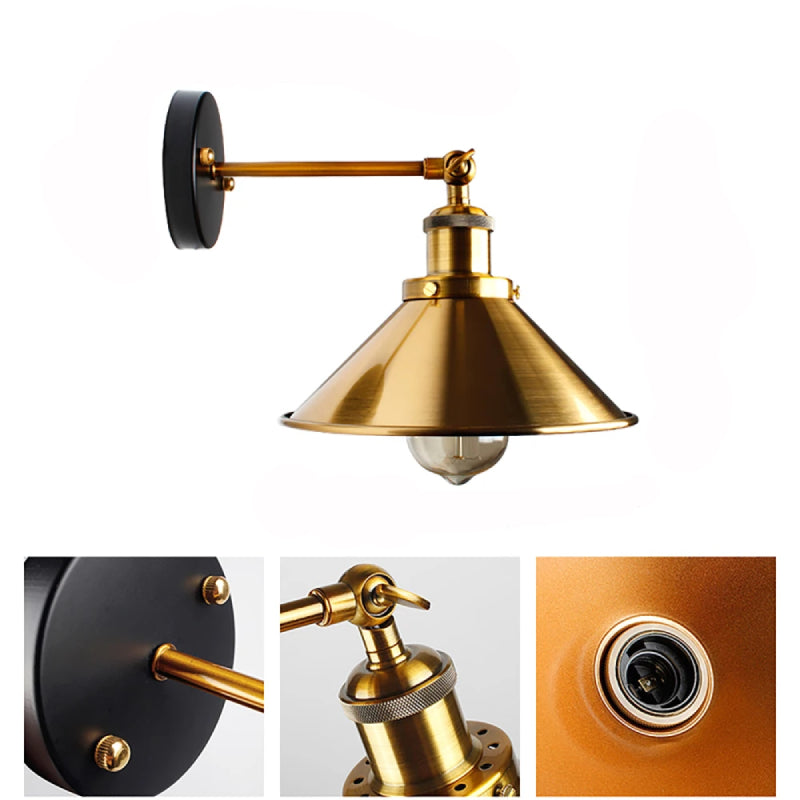 applique murale type industriel