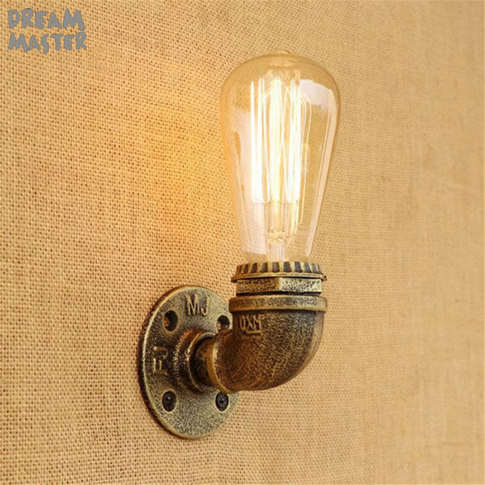 applique murale industriel plomberie