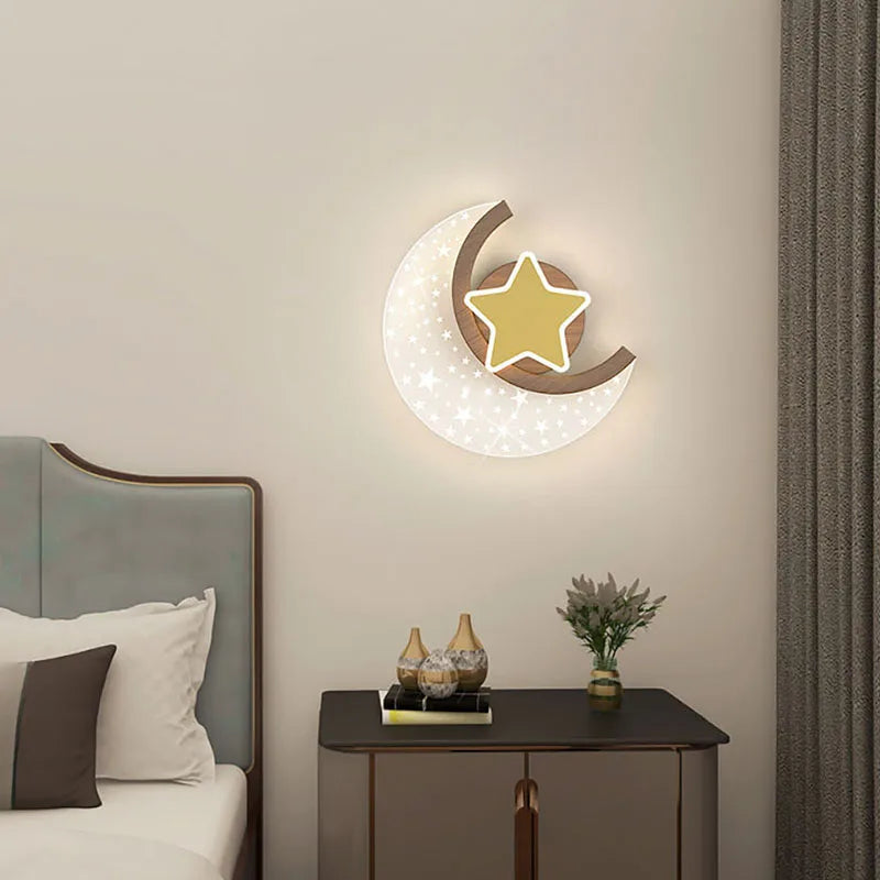 applique murale en demi lune chambre denfant