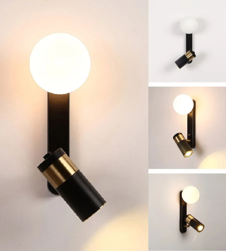 applique murale verre design