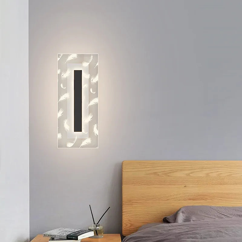 applique murale carree led