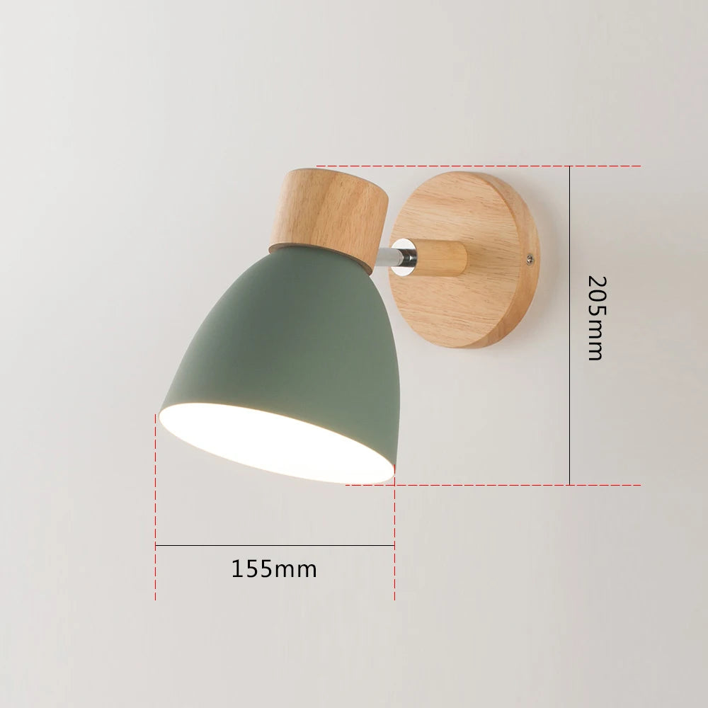 applique murale scandinave bois