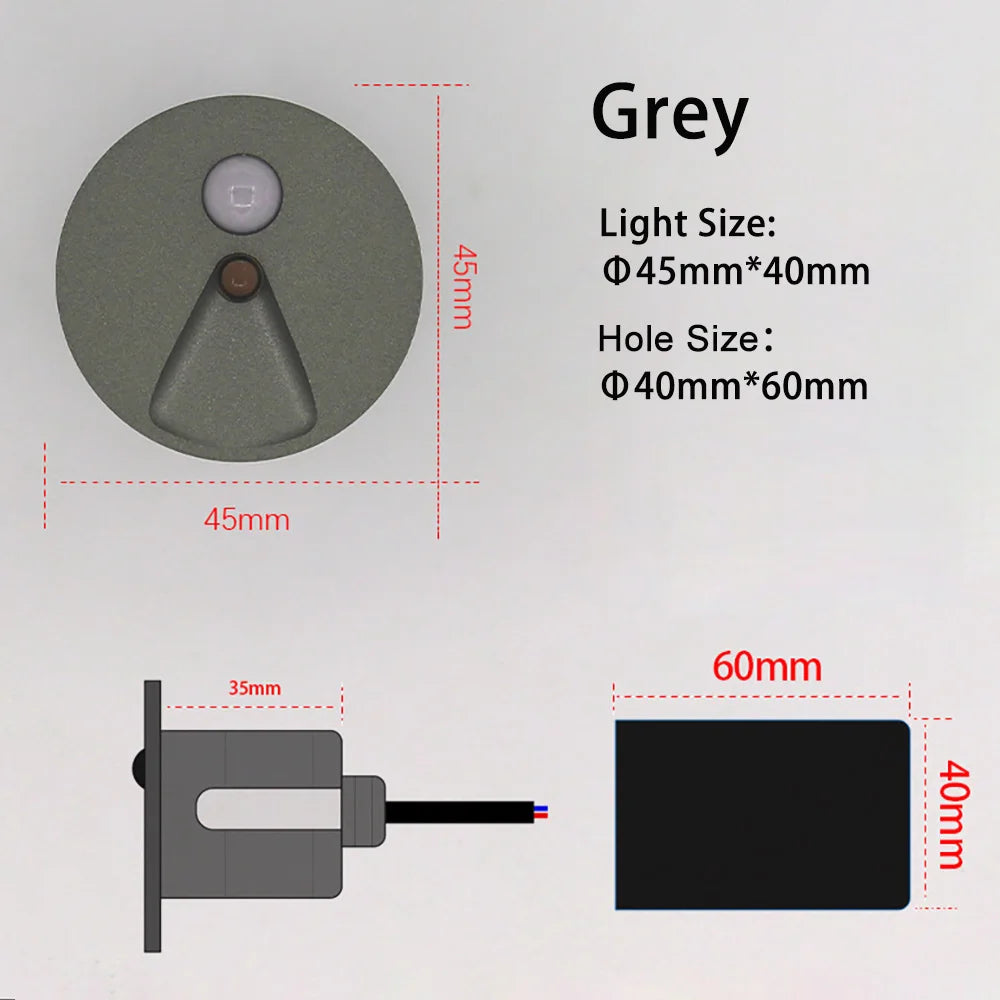 applique a led murale escalier