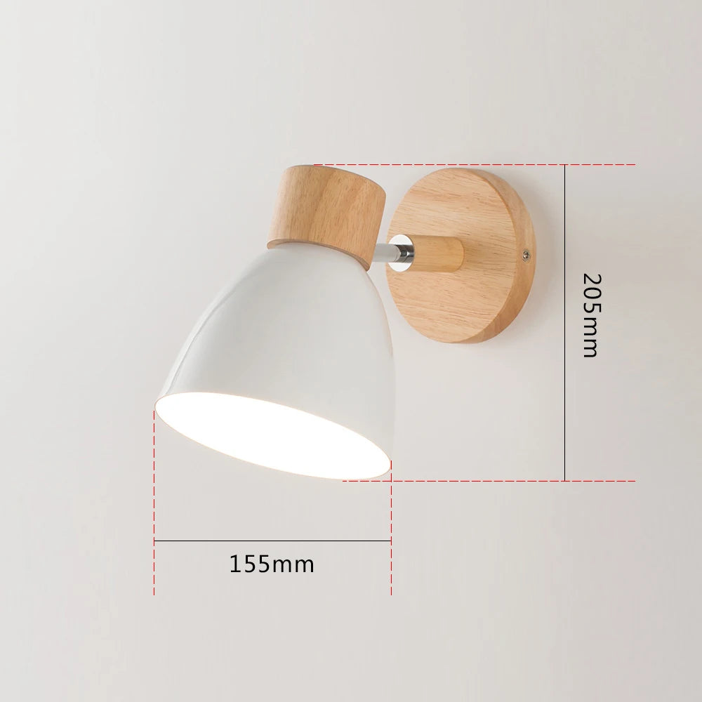 applique murale scandinave bois