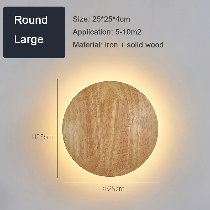 applique murale salon bois