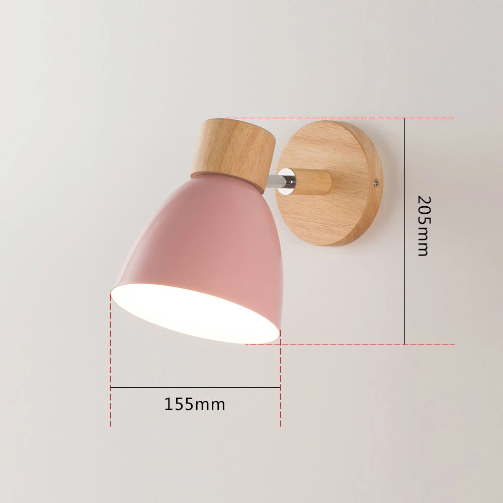 applique murale scandinave bois