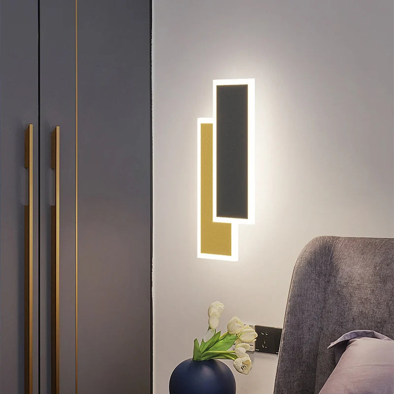 applique murale carree led