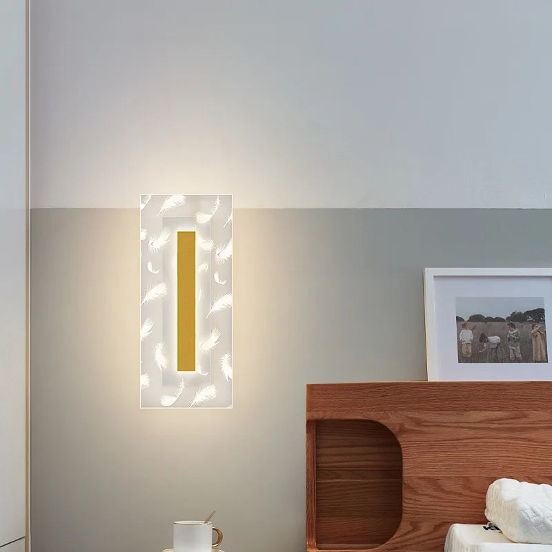 applique murale carree led